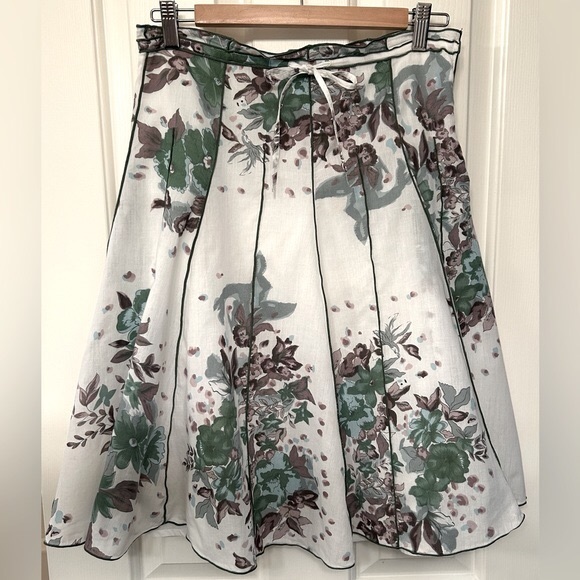 Gorgeous Bedo Floral A-Line Skirt- Sz S - Picture 1 of 10